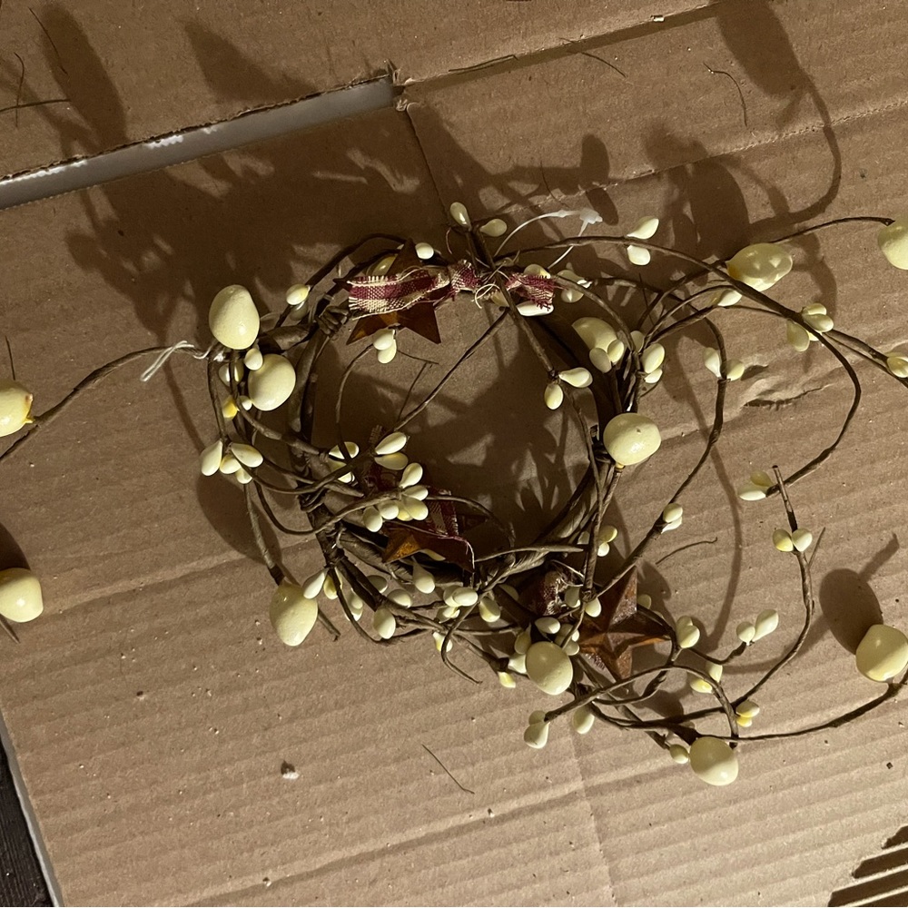 Candle cover / craft decorations
